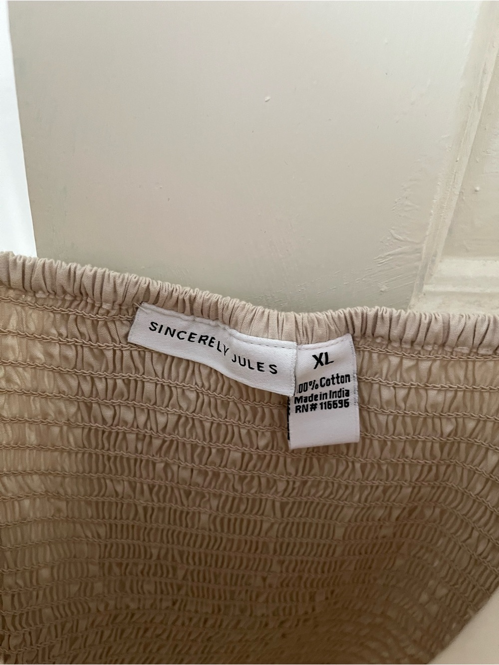 Sincerely Jules Cream Spaghetti-Strap Midi Dress - Picture 2 of 3
